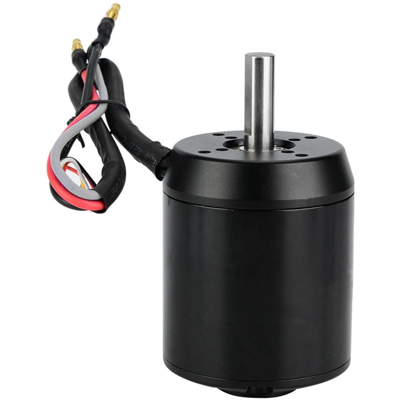 6384 Brushless Motor Sensored - A51Q-ブラシレスセンサーモーター 6384 120KV BLDCアウトランナー 電動バランススクータースケートボード用