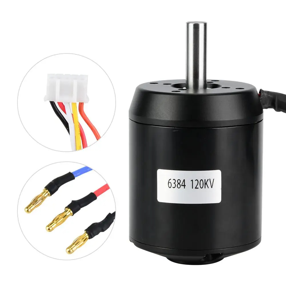 6384 120KV BLDCハブ強力防水防塵ブラシレスモー - 6384 Brushless Motor Sensored のレビューと価格