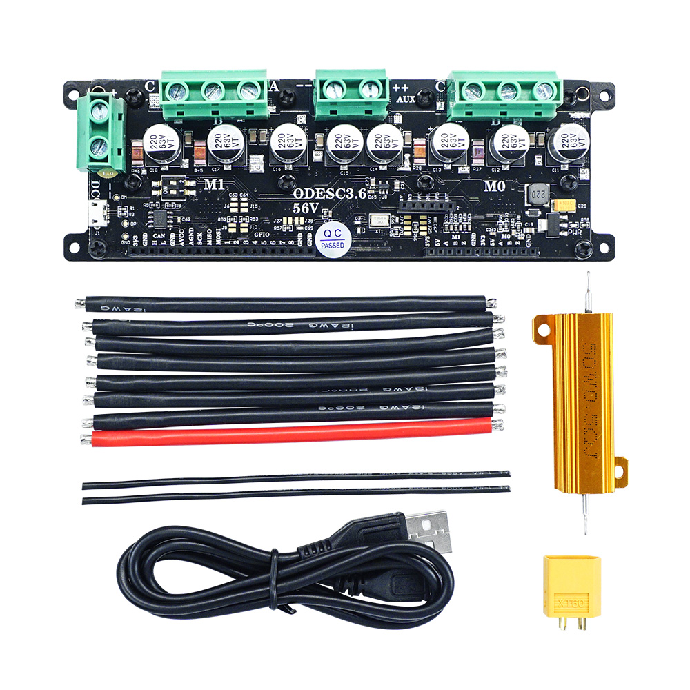 ODESC3.6 は、ODrive ベースの高性能ブラシレス - Odrive Dual Brushless Motor Controller のレビューと価格